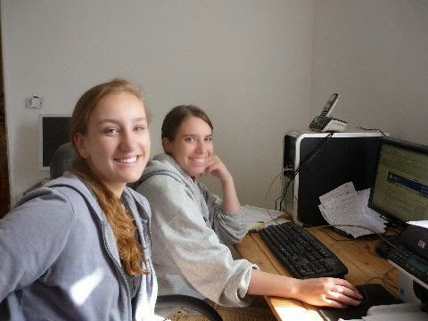Interns learning in France Americans interning in France